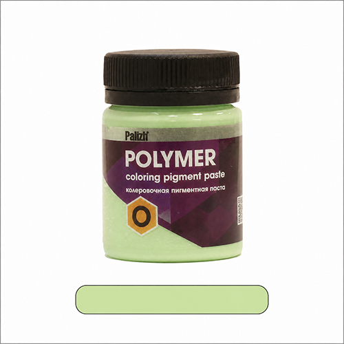 polymer O салатовый пастель